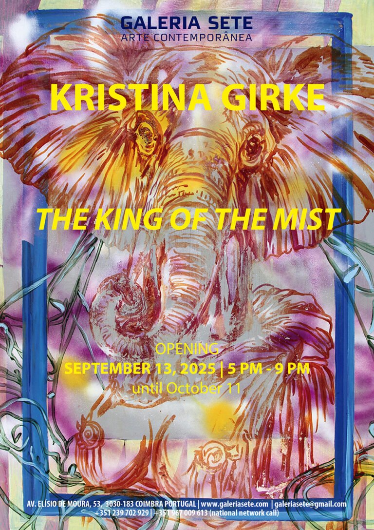The King of the Mist - exhibition flyer